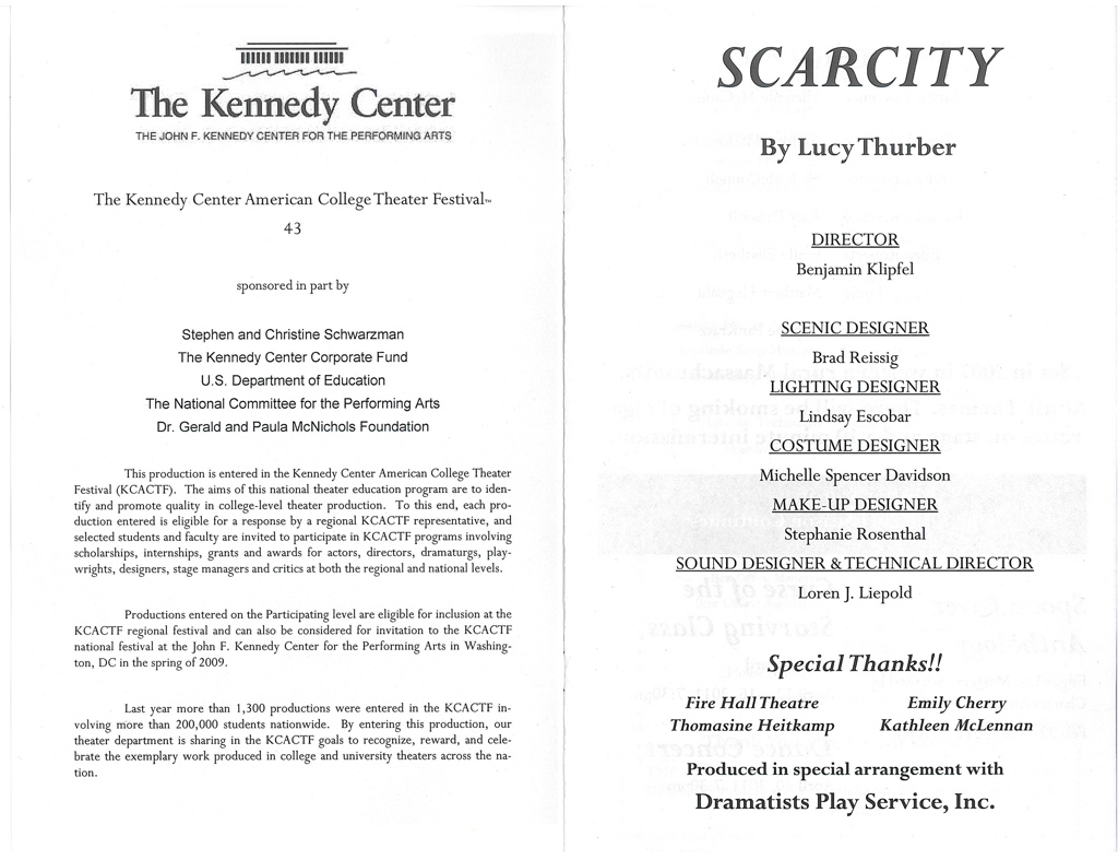 Scarcity Page 1 & 2