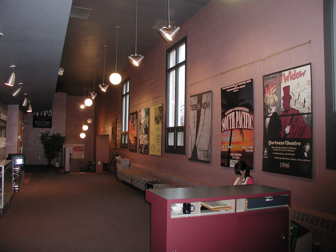 Burtness Theatre Main Lobby April 2011 - 14
