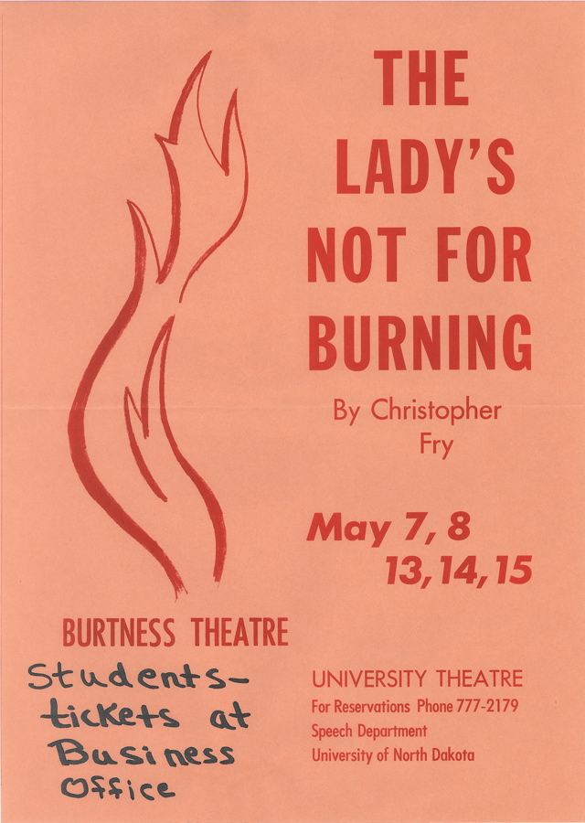 1965 The Lady's Not For Burning