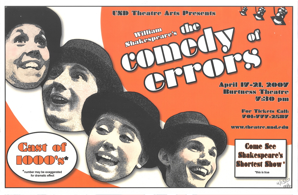 2007 The Comedy of Errors