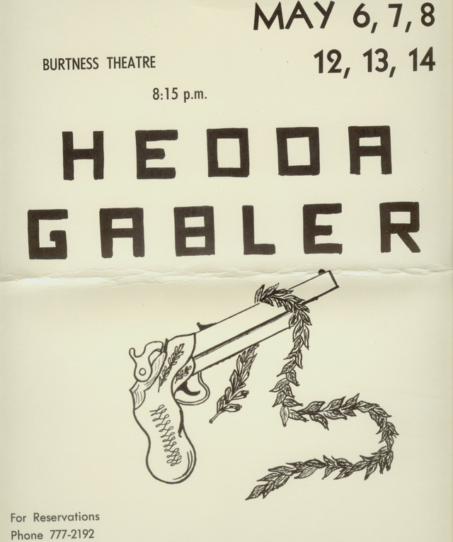 1966 Hedda Gabler Poster