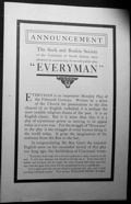 1911 EVERYMAN Handbill