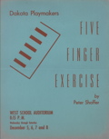 1962 Five
                Finger Exercise