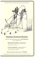1992 Summer
                Festival Theatre- Windmill