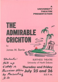 1963 The
                Admirable Crichton