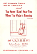 1972 You Know
                I Can't Hear You When The Water's Running