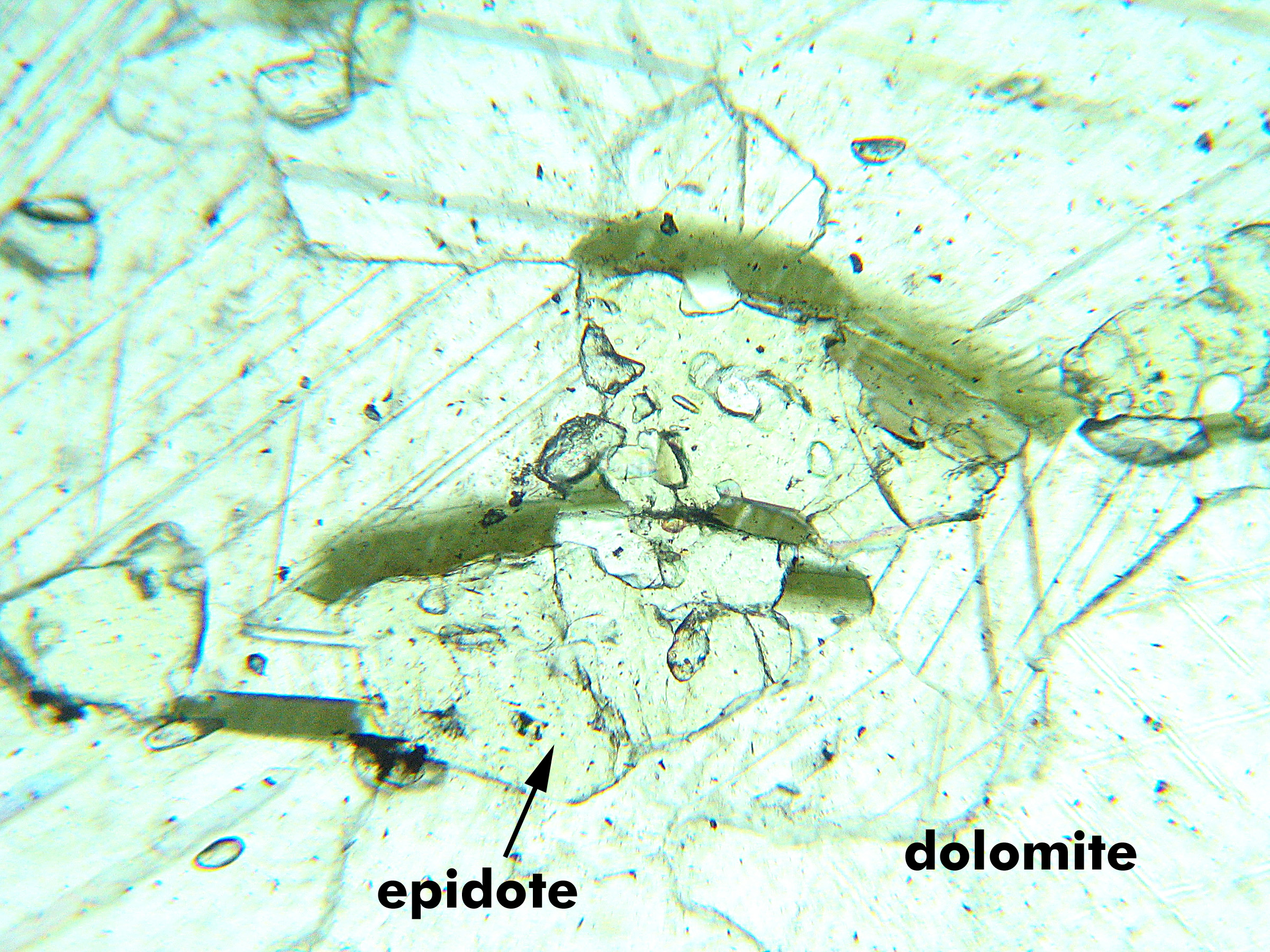 Dolomite Thin Section Dolomite Thin Section